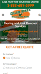 Mobile Screenshot of collegehunkshaulingjunk.com